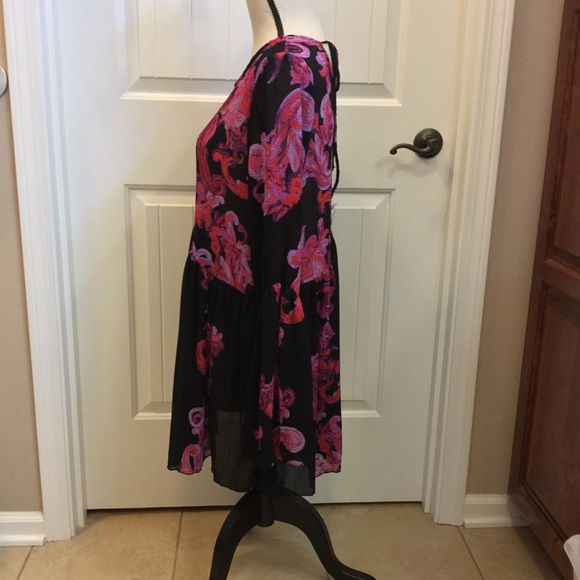 NWT XS Free People printed symphony tunic - Picture 3 of 5